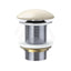 Fienza Ceramic Cap Basin Pop-Up Waste 32mm NO Overflow Matt Khaki