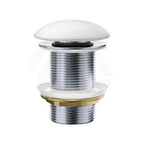 Fienza Ceramic Cap Basin Pop-Up Waste 32mm NO Overflow Matt White