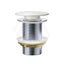 Fienza 32mm Solid Surface Cap Basin Pop-Up Waste NO Overflow Matt White