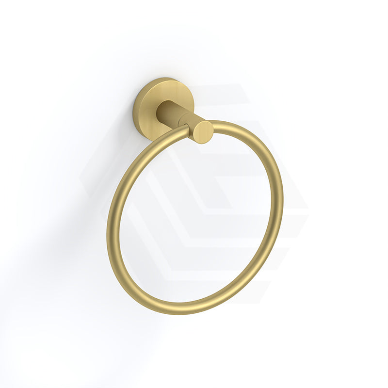 Feron Round Stainless Steel Hand Towel Ring Variant Colour Available