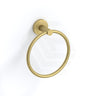 Feron Round Stainless Steel Hand Towel Ring Variant Colour Available