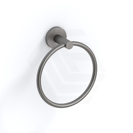 Feron Round Stainless Steel Hand Towel Ring Variant Colour Available