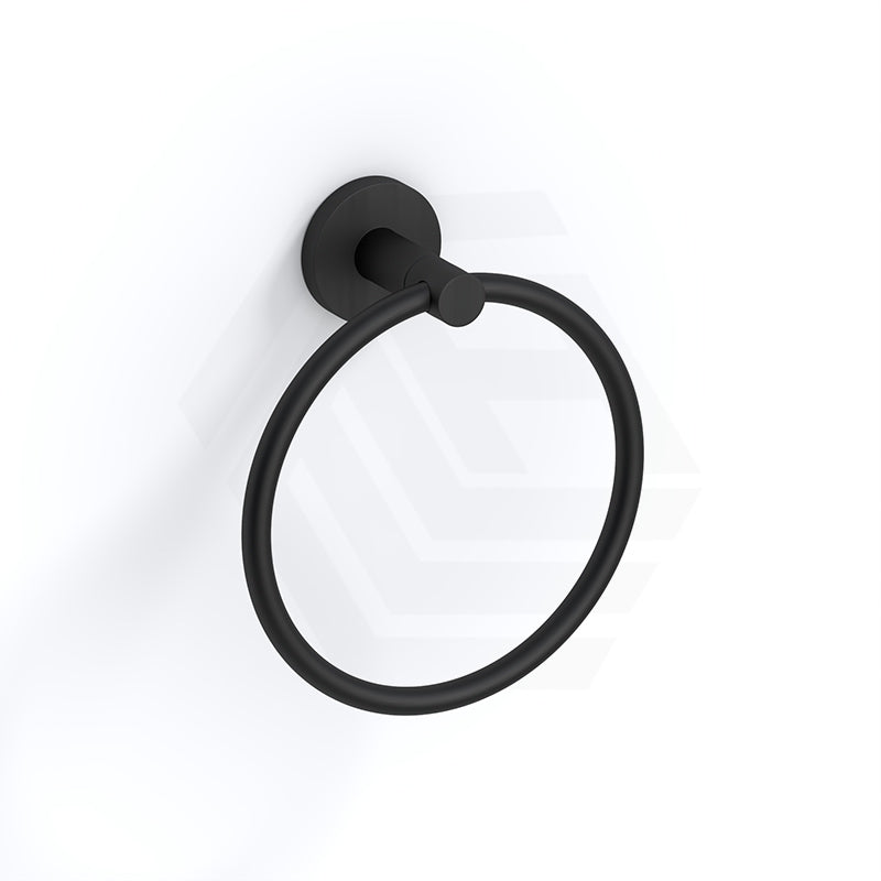 Feron Round Stainless Steel Hand Towel Ring Variant Colour Available