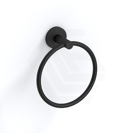 Feron Round Stainless Steel Hand Towel Ring Variant Colour Available