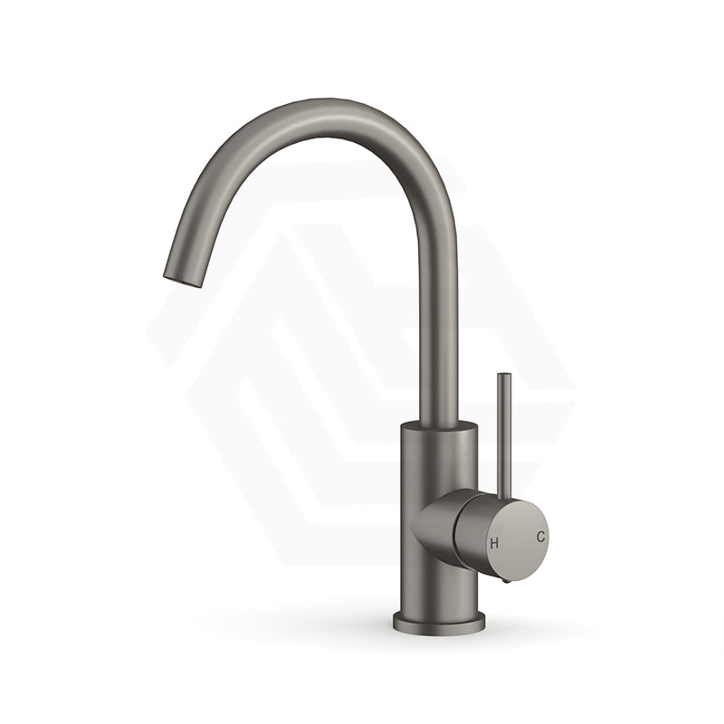 Feron Stainless Steel Gooseneck Basin Mixer In Various Colours