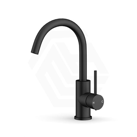 Feron Stainless Steel Gooseneck Basin Mixer In Various Colours