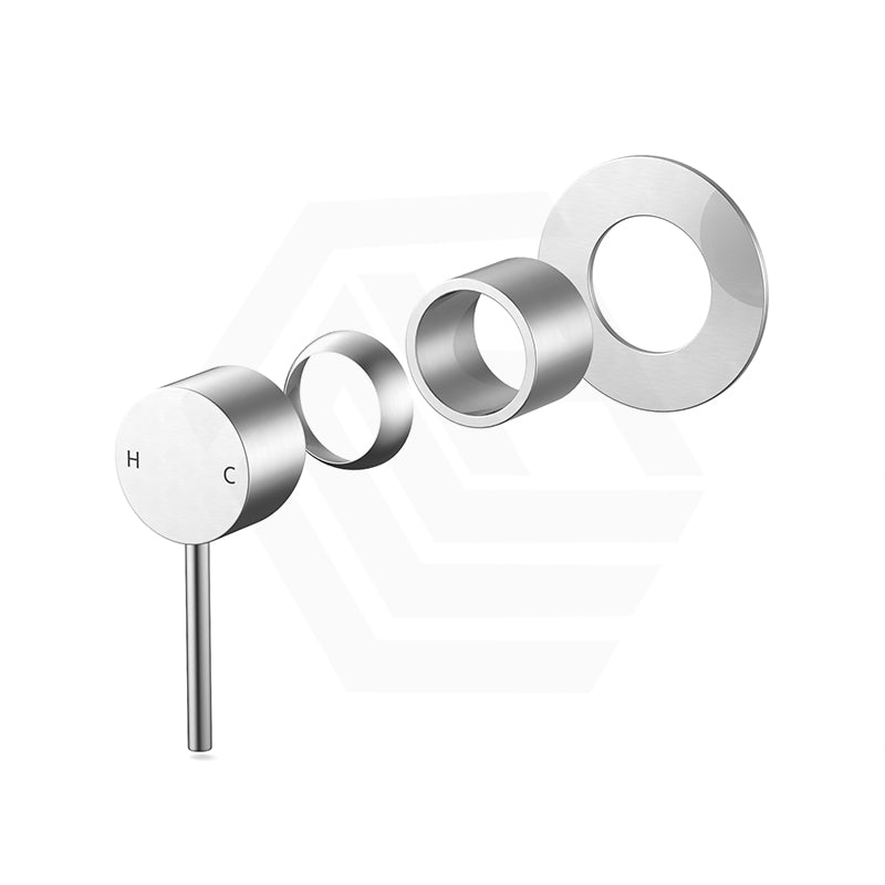 Feron Round Stainless Steel Wall Mixer Available In Various Colors