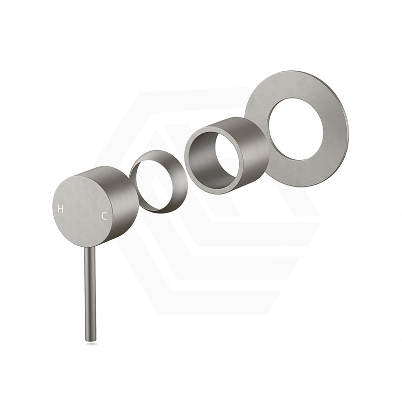Feron Round Stainless Steel Wall Mixer Available In Various Colors