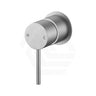 Feron Round Stainless Steel Wall Mixer with 60mm Cover Plate - Various Colors
