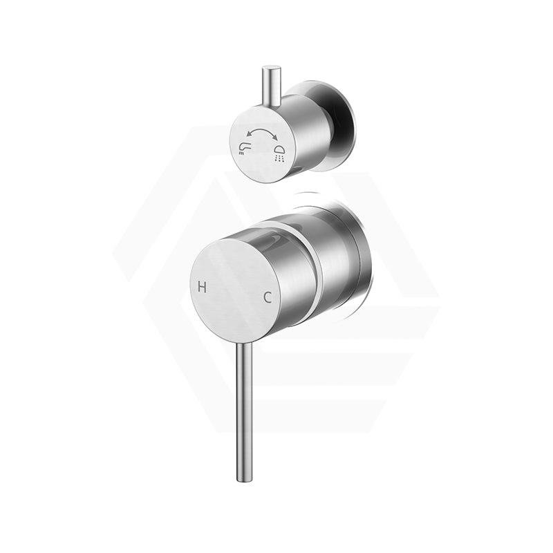 Feron Round Wall Mixer with Diverter 40mm&60mm Cover Plate Variant Colour Available