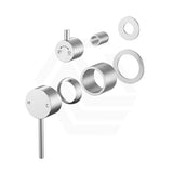 Feron Round Wall Mixer with Diverter 40mm&60mm Cover Plate Variant Colour Available