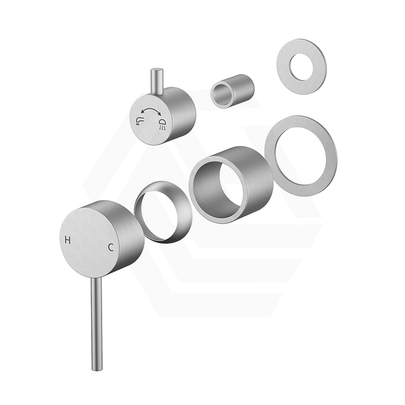 Feron Round Wall Mixer with Diverter 40mm&60mm Cover Plate Variant Colour Available