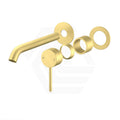 Feron 180/220mm Wall Mixer Spout Set Trim Kit Only with Separate Cover Plates in Multiple Colours - Bath Conversion Available