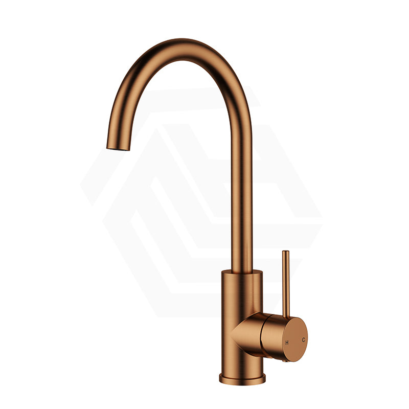 Feron Gooseneck Stainless Steel Sink Mixer Variant Colour Available