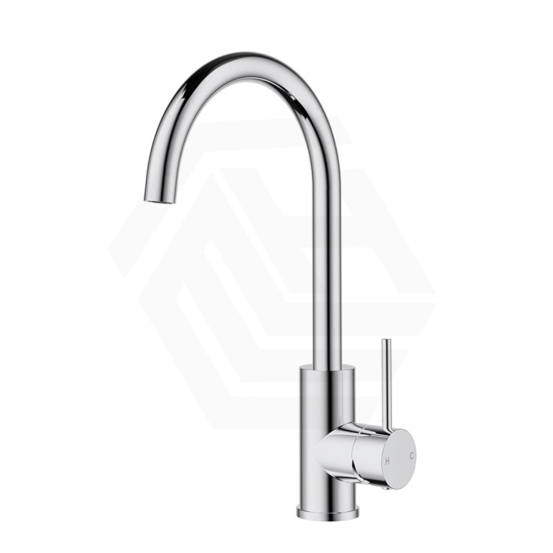 Feron Gooseneck Stainless Steel Sink Mixer Variant Colour Available
