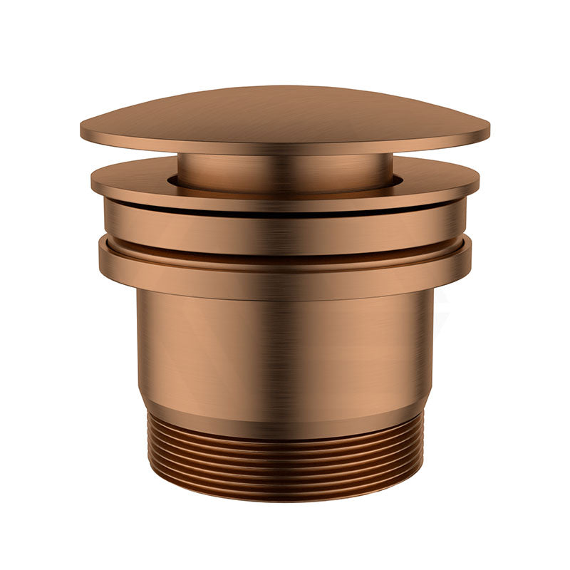 Feron 32/40mm Brass Basin Universal Pop-up Waste Brushed Copper