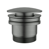 Feron 32/40mm Brass Basin Universal Pop-up Waste Gunmetal