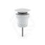Feron 32/40mm Brass Basin Universal Pop-up Waste Matt White