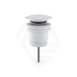 Feron 32/40mm Brass Basin Universal Pop-up Waste Matt White