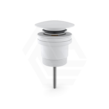 Feron 32/40mm Brass Basin Universal Pop-up Waste Matt White