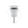 Feron 32/40mm Brass Basin Universal Pop-up Waste Matt White