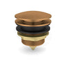 Feron 40mm Bath Pop-Up Plug With Removabel Waste Non-Overflow Brushed Copper