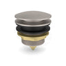 Feron 40mm Bath Pop-Up Plug With Removabel Waste Non-Overflow Brushed Nickel
