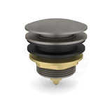 Feron 40mm Bath Pop-Up Plug With Removabel Waste Non-Overflow Gunmetal