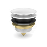 Feron 40mm Bath Pop-Up Plug With Removabel Waste Non-Overflow Gloss White