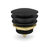 Feron 40mm Bath Pop-Up Plug With Removabel Waste Non-Overflow Matt Black