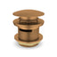 Feron 40mm Bath Pop-Up Plug With Removable Waste Overflow Brushed Copper