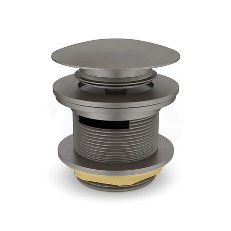 Feron 40mm Bath Pop-Up Plug With Removable Waste Overflow Gunmetal