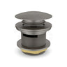 Feron 40mm Bath Pop-Up Plug With Removable Waste Overflow Gunmetal