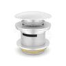 Feron 40mm Bath Pop-Up Plug With Removable Waste Overflow Gloss White