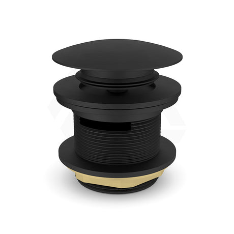 Feron 40mm Bath Pop-Up Plug With Removable Waste Overflow Matt Black