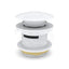 Feron 40mm Bath Pop-Up Plug With Removable Waste Overflow Matt White