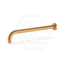 Feron Round Horizontal Shower Arm Wall Mounted 400mm - Variant Colour