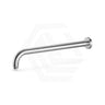 Feron Round Horizontal Shower Arm Wall Mounted 400mm - Variant Colour