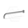 Feron Round Horizontal Shower Arm Wall Mounted 400mm - Variant Colour