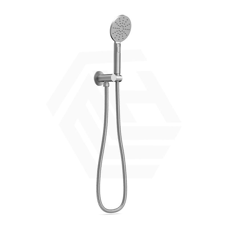 Feron Round Hand Shower On Wall Outlet Bracket - Variant Colour