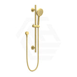 Feron Round Stainless Steel Handheld Shower on Sliding Rail with Water Inlet - Variant Colour