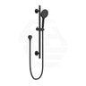 Feron Round Stainless Steel Handheld Shower on Sliding Rail with Water Inlet - Variant Colour