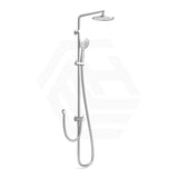 Feron Round Brass Multi-Function 2 Hoses Universal Inlet Twin Shower Set - Variant Colour