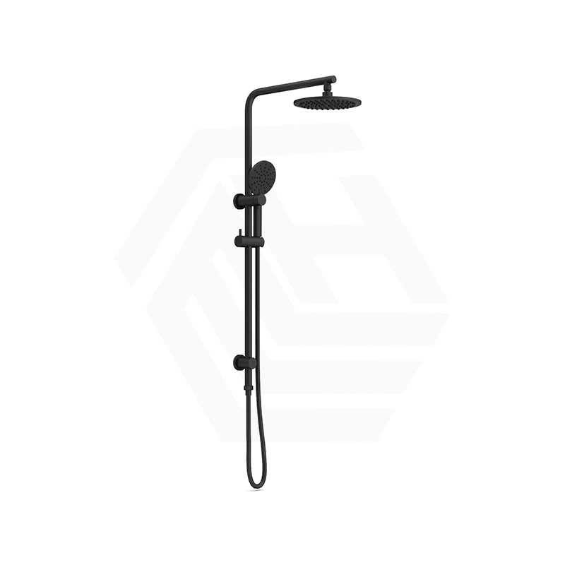 Feron Round Stainless Steel Multi-Function Universal Inlet Twin Shower Set - Variant Colour