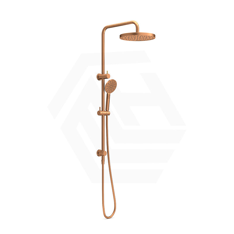 Feron Round Stainless Steel Multi-Function Twin Shower Set - Variant Colour