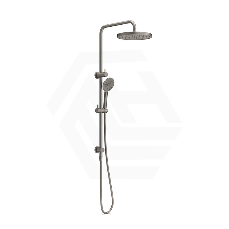 Feron Round Stainless Steel Multi-Function Twin Shower Set - Variant Colour
