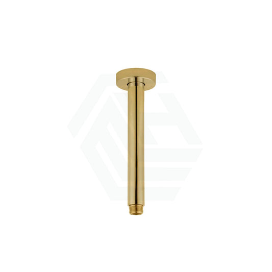 G#1(Gold) 200/400Mm Norico Round Ceiling Shower Arm Brushed Gold Arms