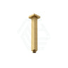 G#1(Gold) 200/400mm Norico Square Ceiling Shower Arm Brushed Gold Arms
