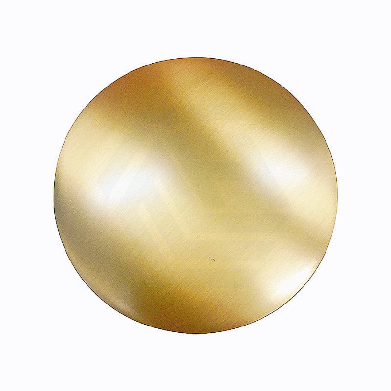 32/40Mm Brushed Yellow Gold Mushroom Solid Brass Basin Pop Up Waste With Overflow