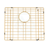 500X440X230mm Brushed Gold 1.2mm Handmade Single Bowl Pvd Kitchen Sink Top/ Undermount